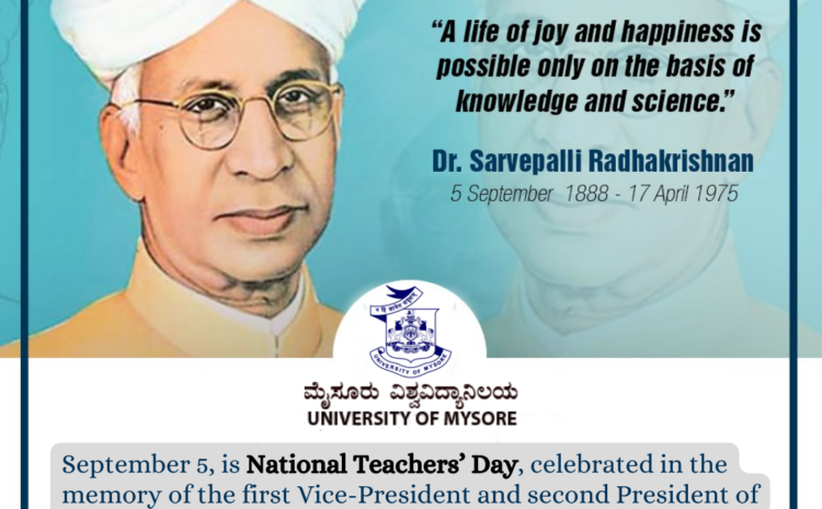  Teachers  Day: Dr S Radhakrishnan’s Birth Anniversary Is Celebrated As Teachers’ Day In India
